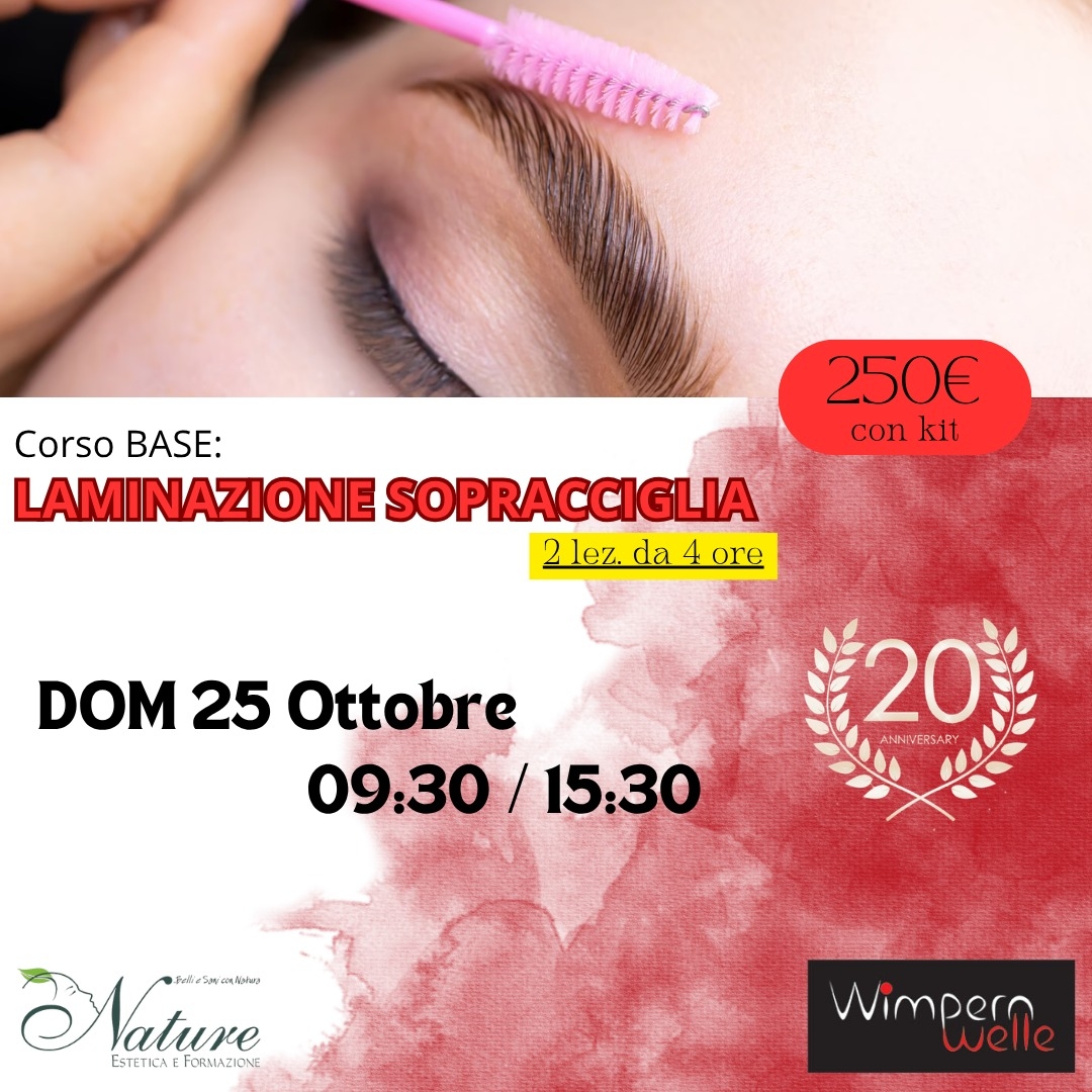 LAMINAZIONE SOPRACCIGLIA base